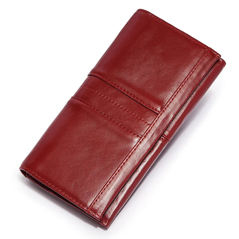 Women's Clutch Bag Genuine Leather Wallets