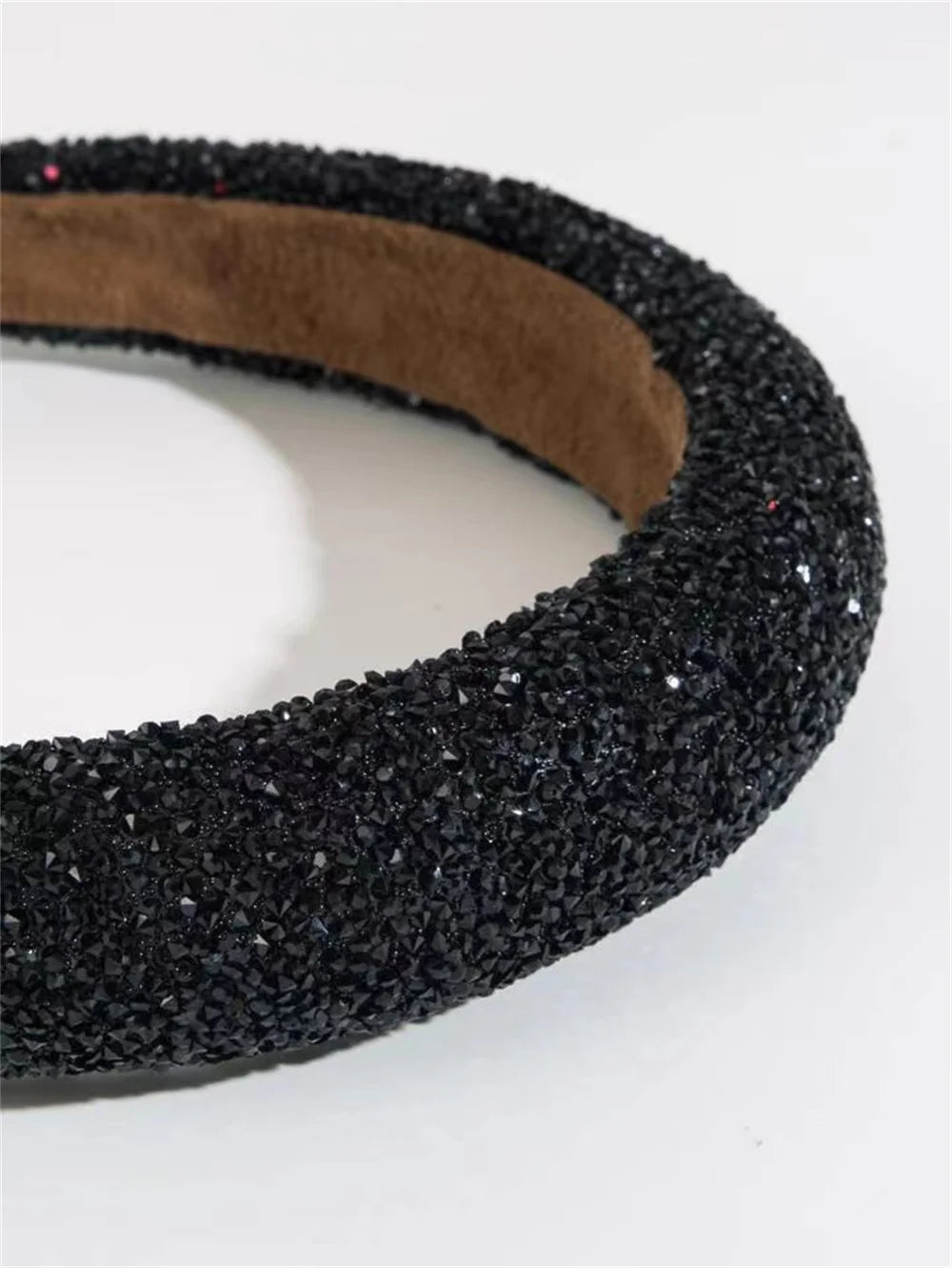 Glamorous Beaded Hairband Bling Crystal Pearl Baroque Headband