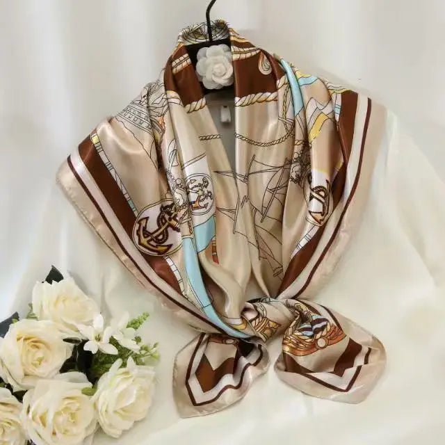 90*90cm Women Scarf Silk