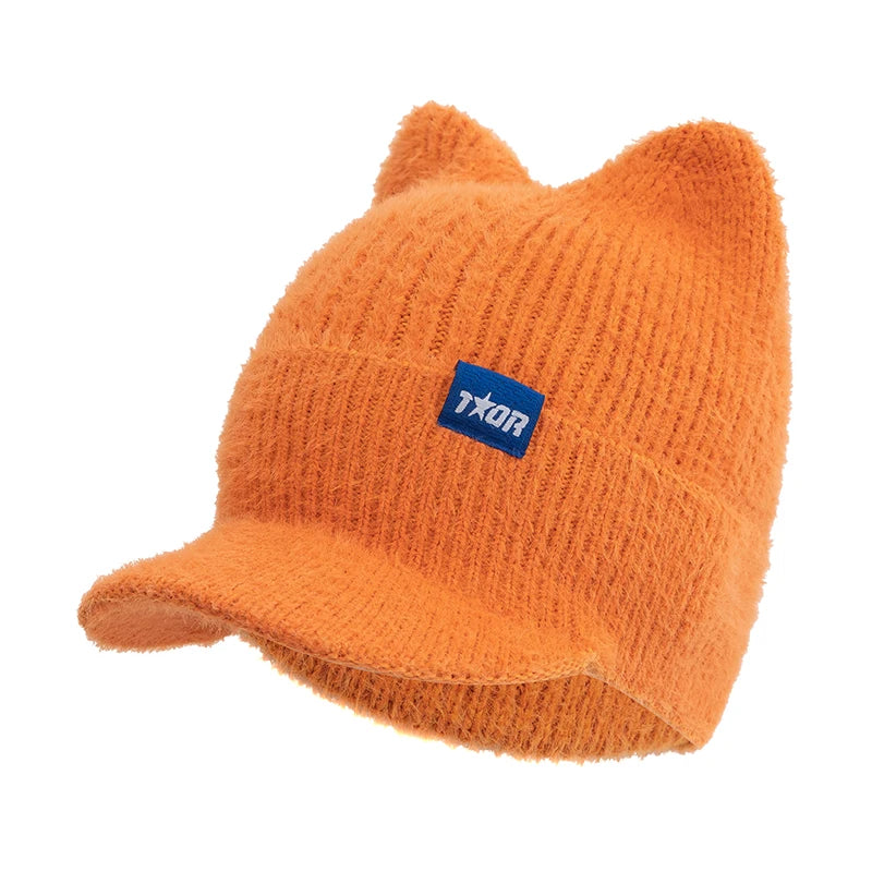 Cute Cat Ear Beanie Hats