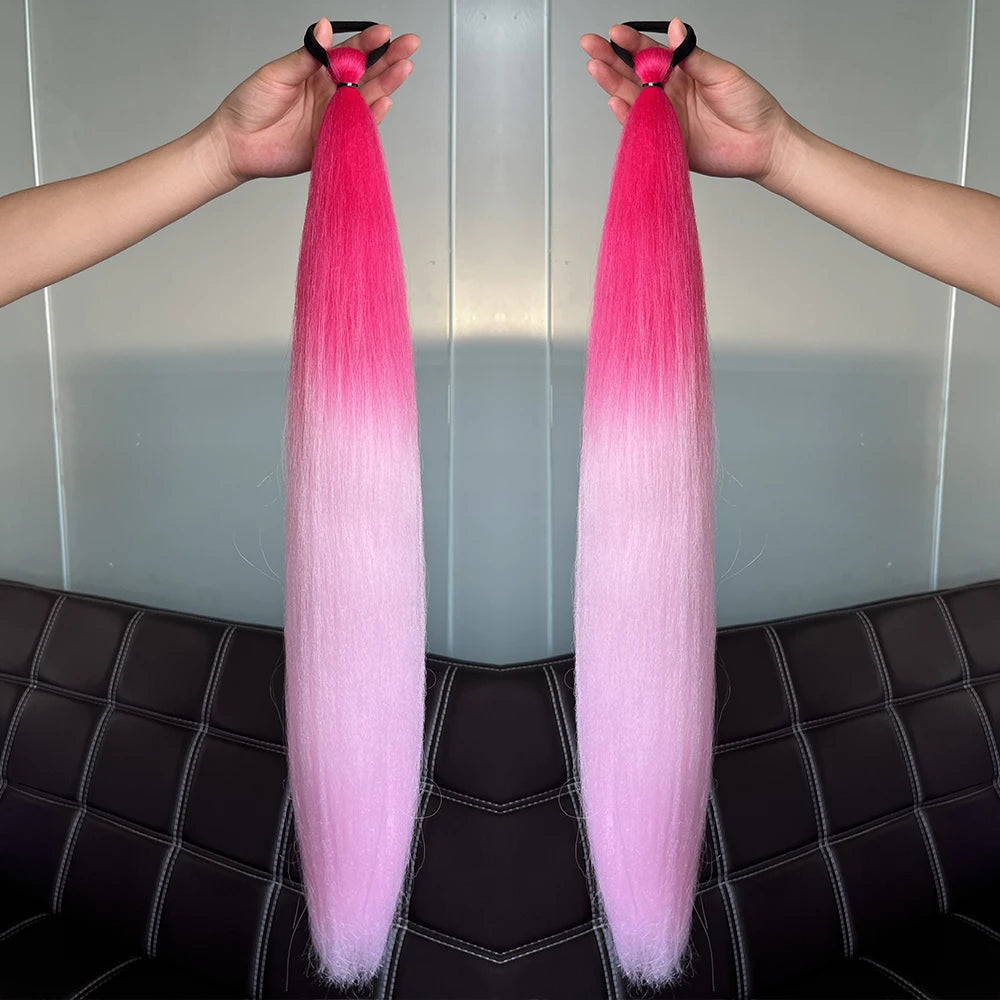 Synthetic Colorful Ponytail Extension