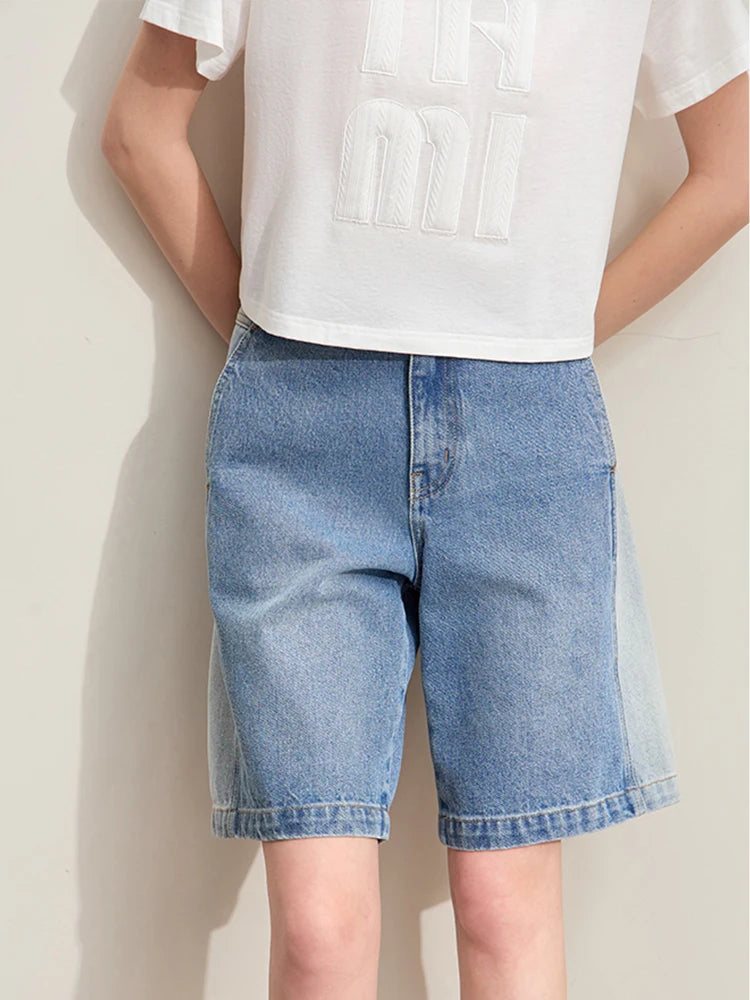 Minimalism Jeans Shorts