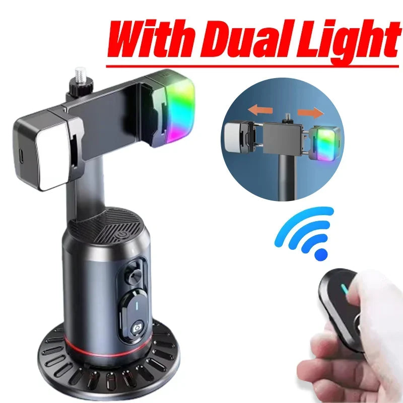 360 Rotation Follow-up Gimbal Stabilizer Monopod