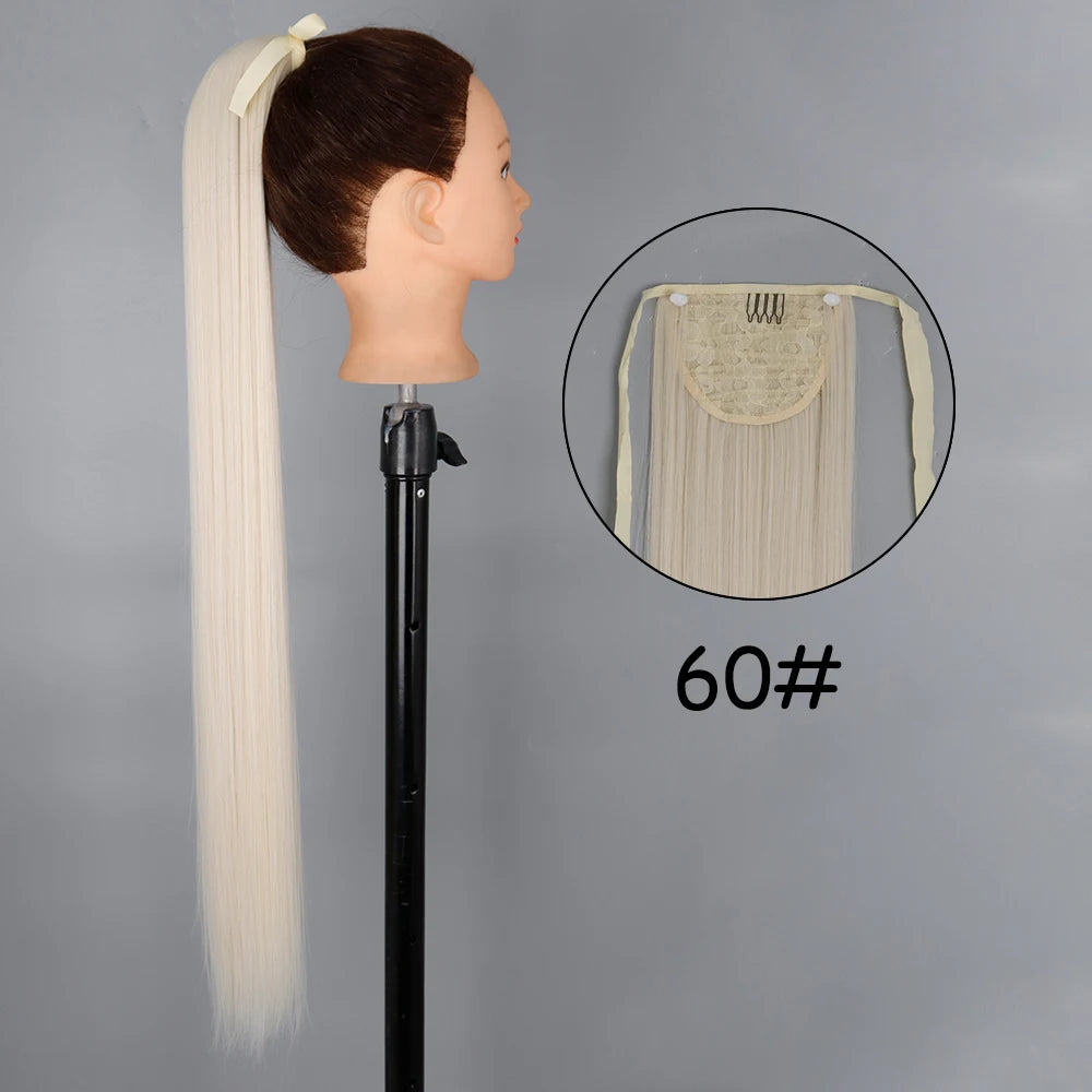 34inches Synthetic Ponytail Hair Extension