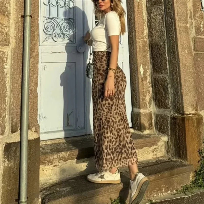 High Waist Long Skirts