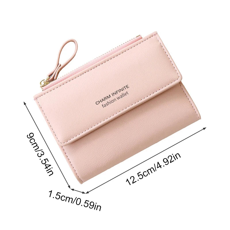 Anti-Theft Short Card Bag for Women