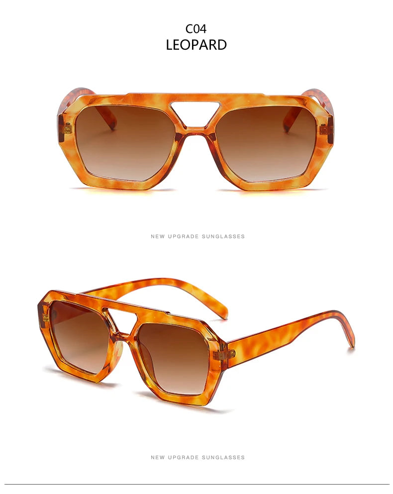 Women's Fashion Irregular Square Sunglasses