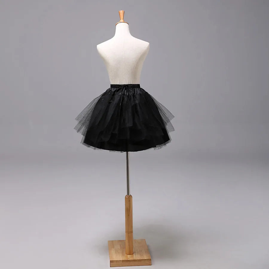 3 Layers Short Wedding Petticoats Underskirt