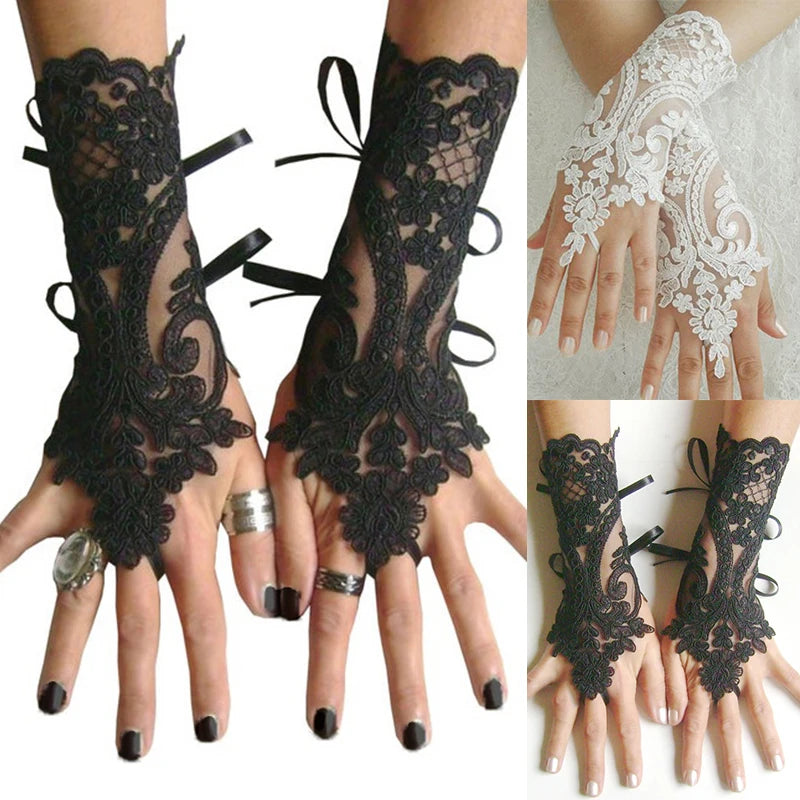 New Women Wedding Fingerless Gloves Accessory