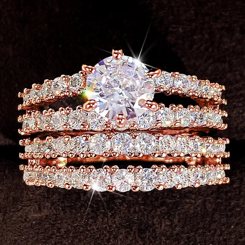 Trendy Hollow Set Ring