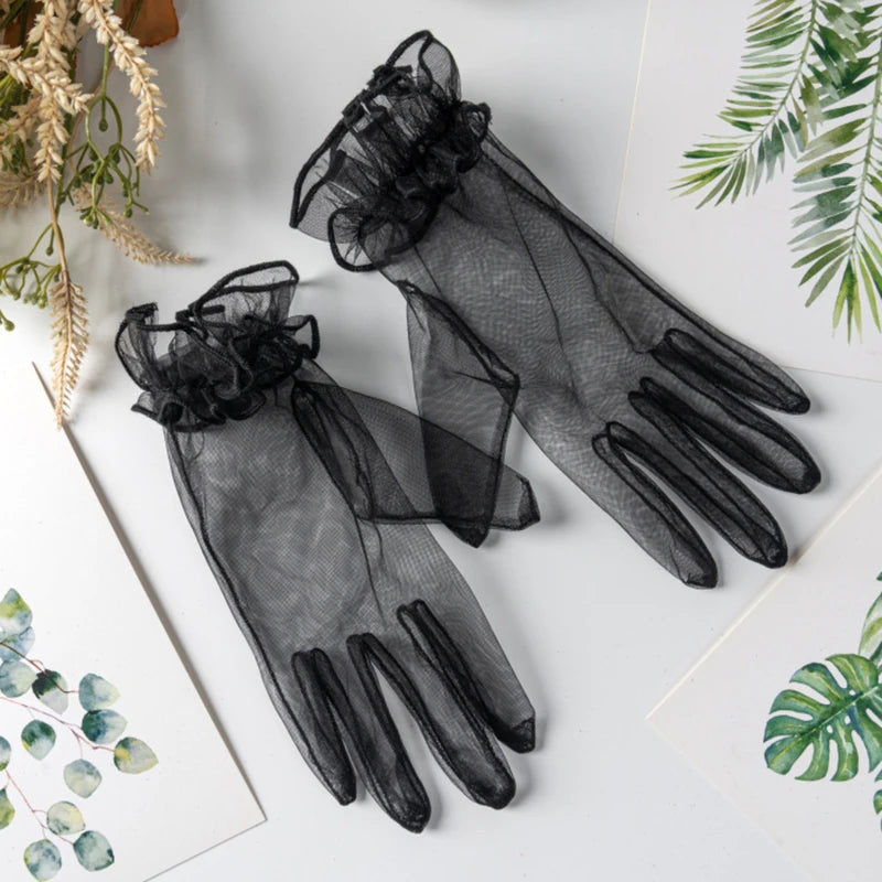 Lace Full Finger Gloves