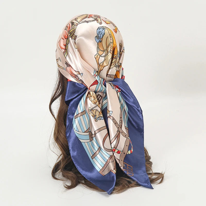 Satin Square Scarf
