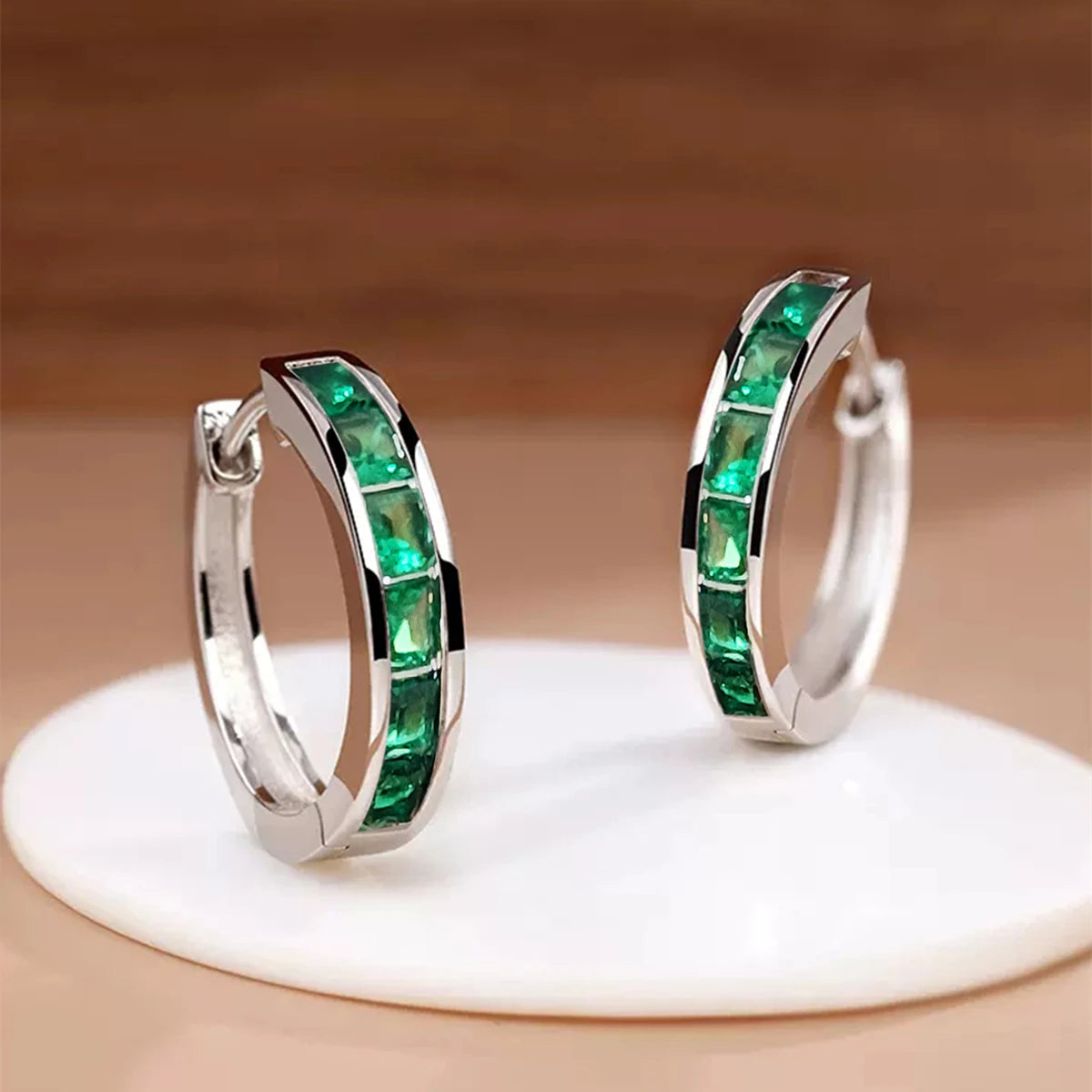 Classic Design Hoop Earrings