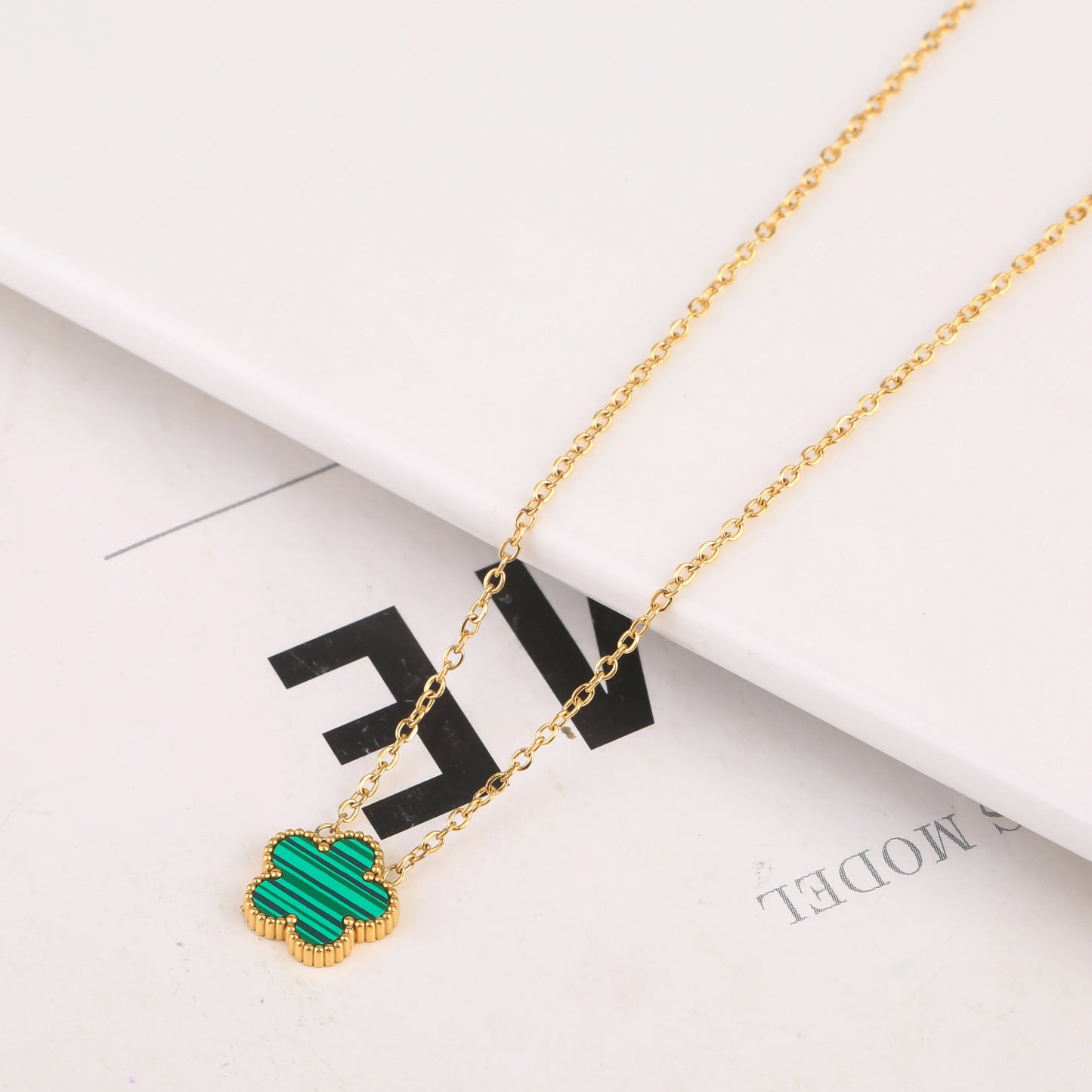 Adjustable New Design Gold Plated Stainless Steel 316L Plant Flower Bracelet