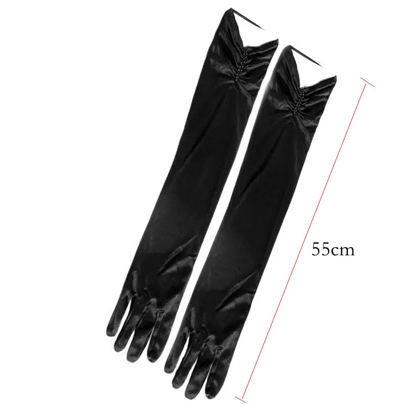 Wholesale Bridal Gloves Beaded With Finger Wedding Accessories