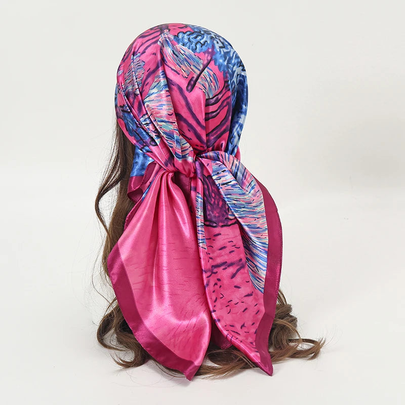 Satin Square Scarf