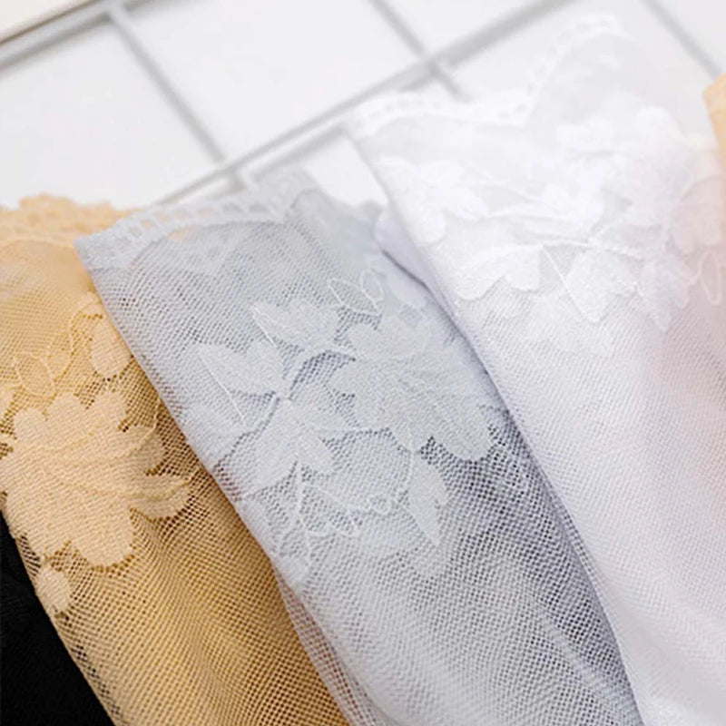 Lace Transparent Low Cut Boat Sock