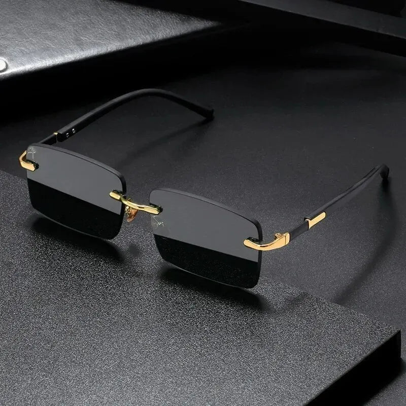Retro Sunglasses Cutting Lens
