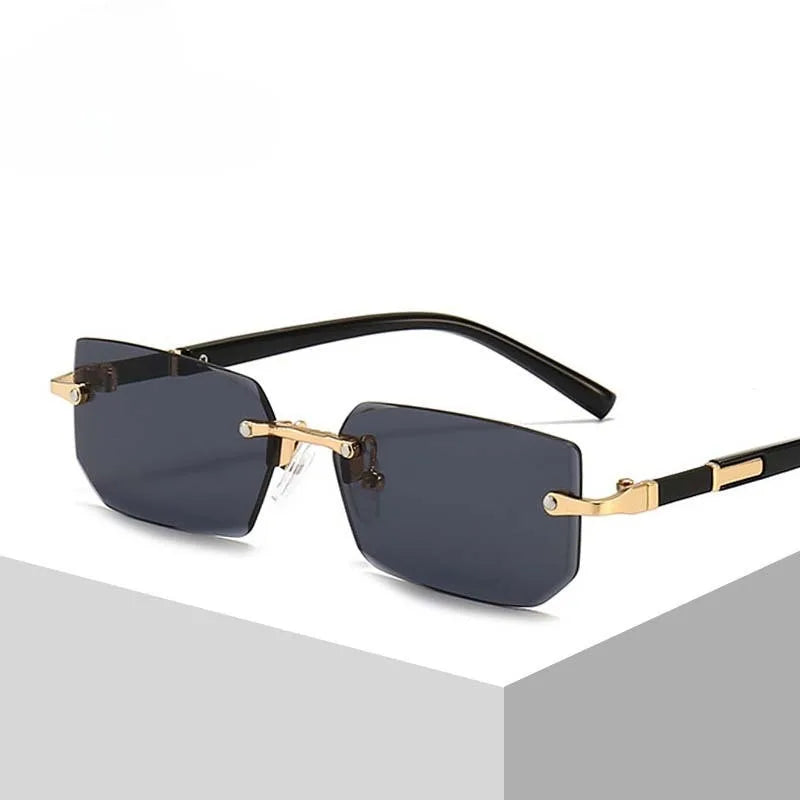 Retro Sunglasses Cutting Lens