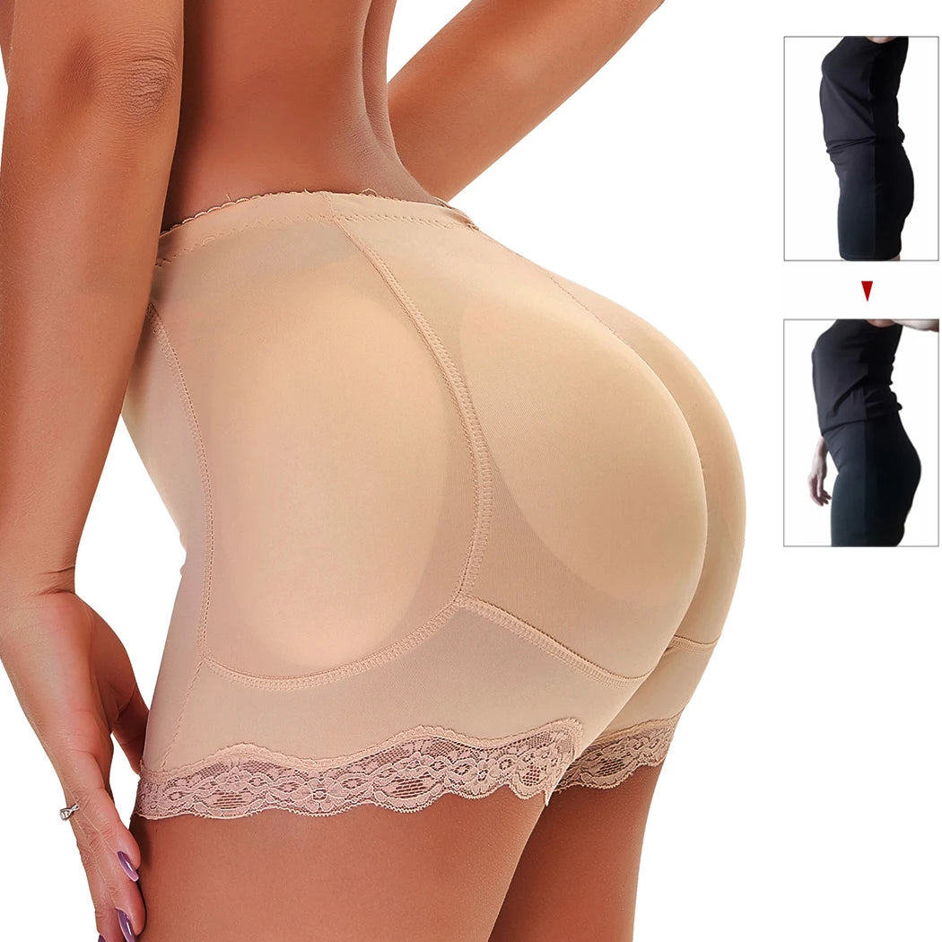Fake Hip Shapwear Underwear Push Up Panties