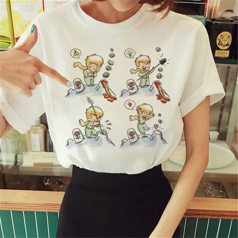 Cartoon T-shirt Little Prince