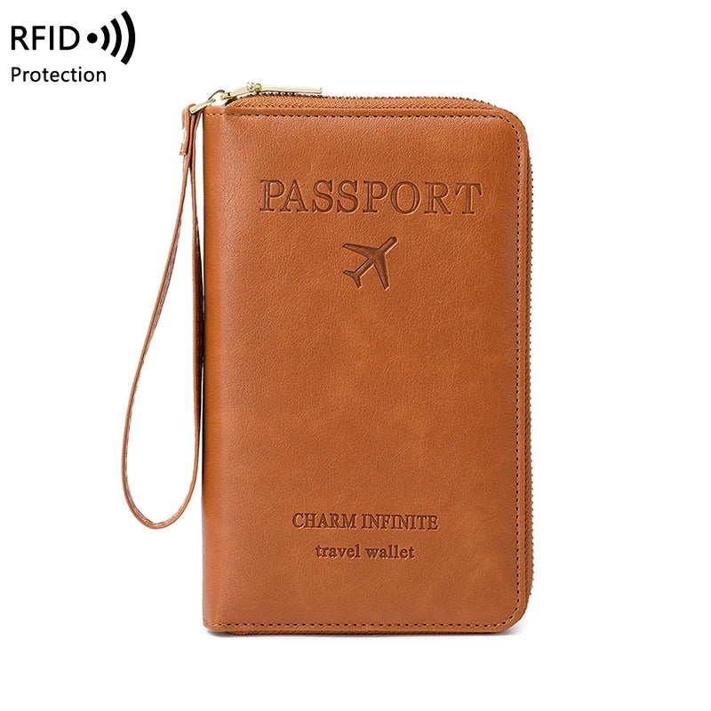 Blocking Passport Holder, Travel Wallet, Ticket, Credit Card Bag