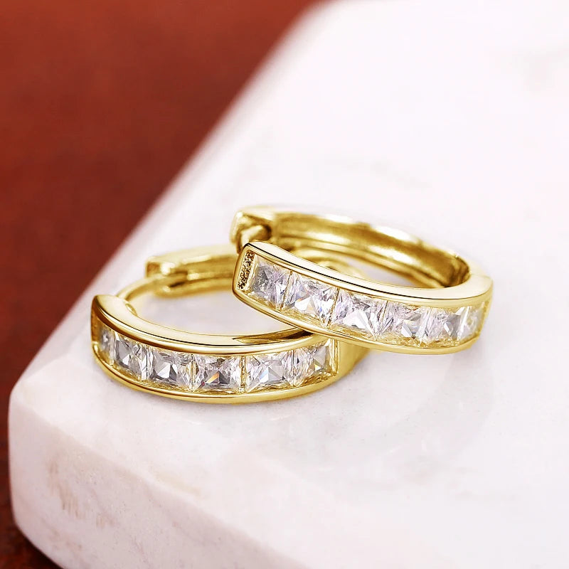 Classic Design Hoop Earrings
