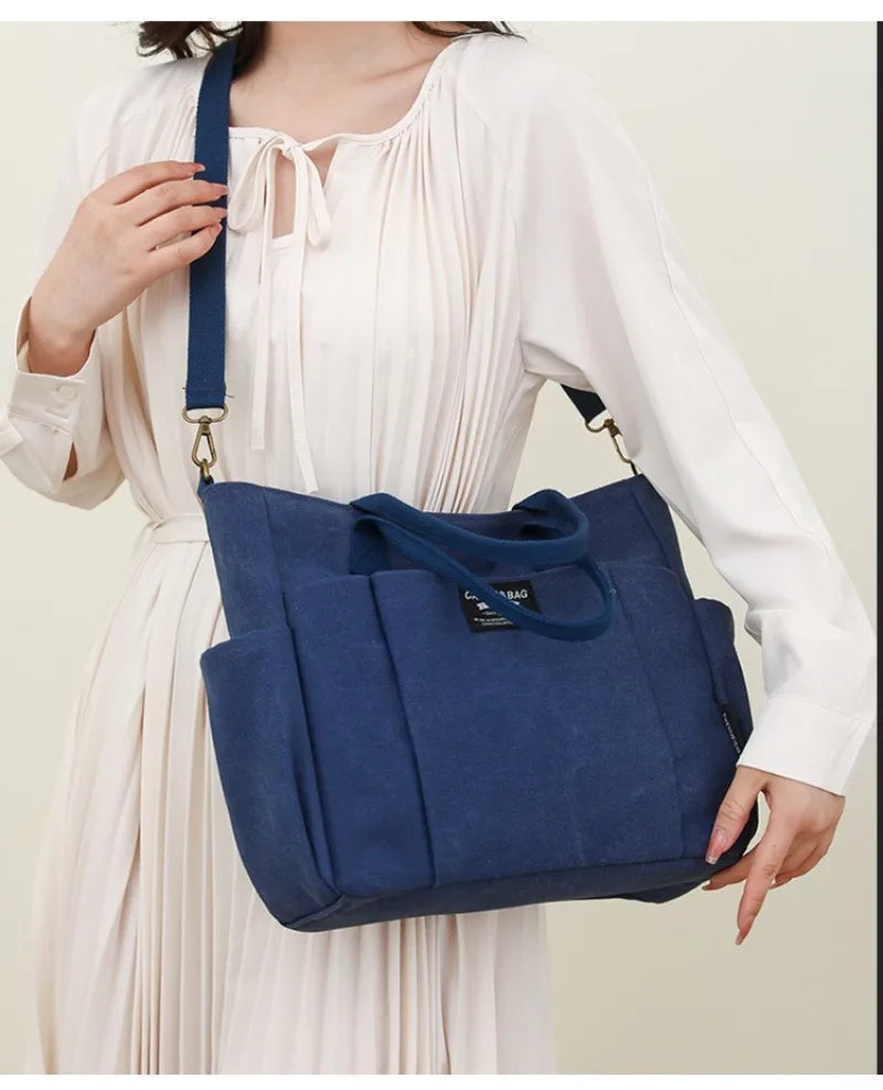 Single Shoulder Diagonal Cross Portable Tote Bag