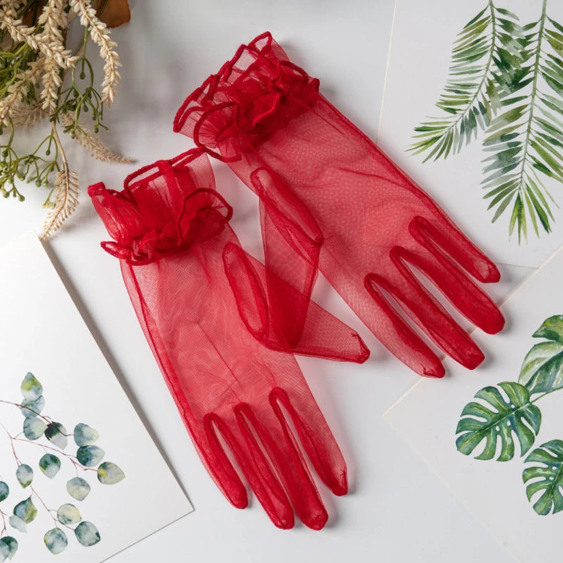 Lace Full Finger Gloves