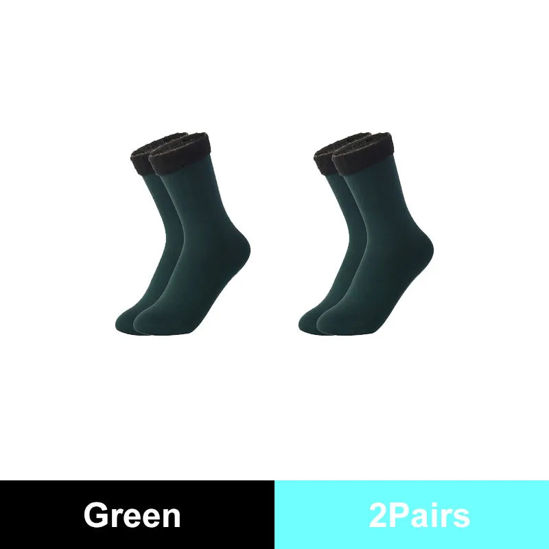 Warm Solid Women Socks