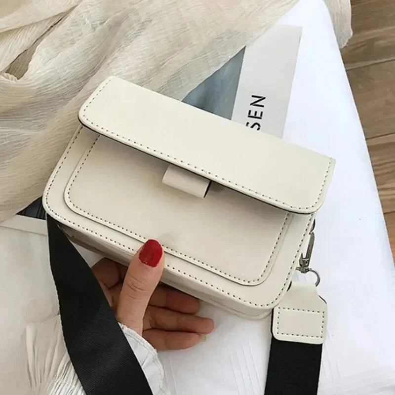 Classic Designer Leather Crossbody Bag