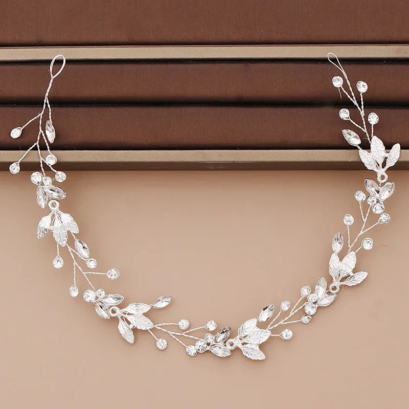 Bridal Pearl Headband Wedding Hair Accessories