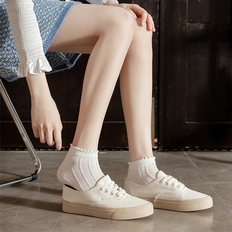 Women's Summer Transparent Short Ankle Foot socks