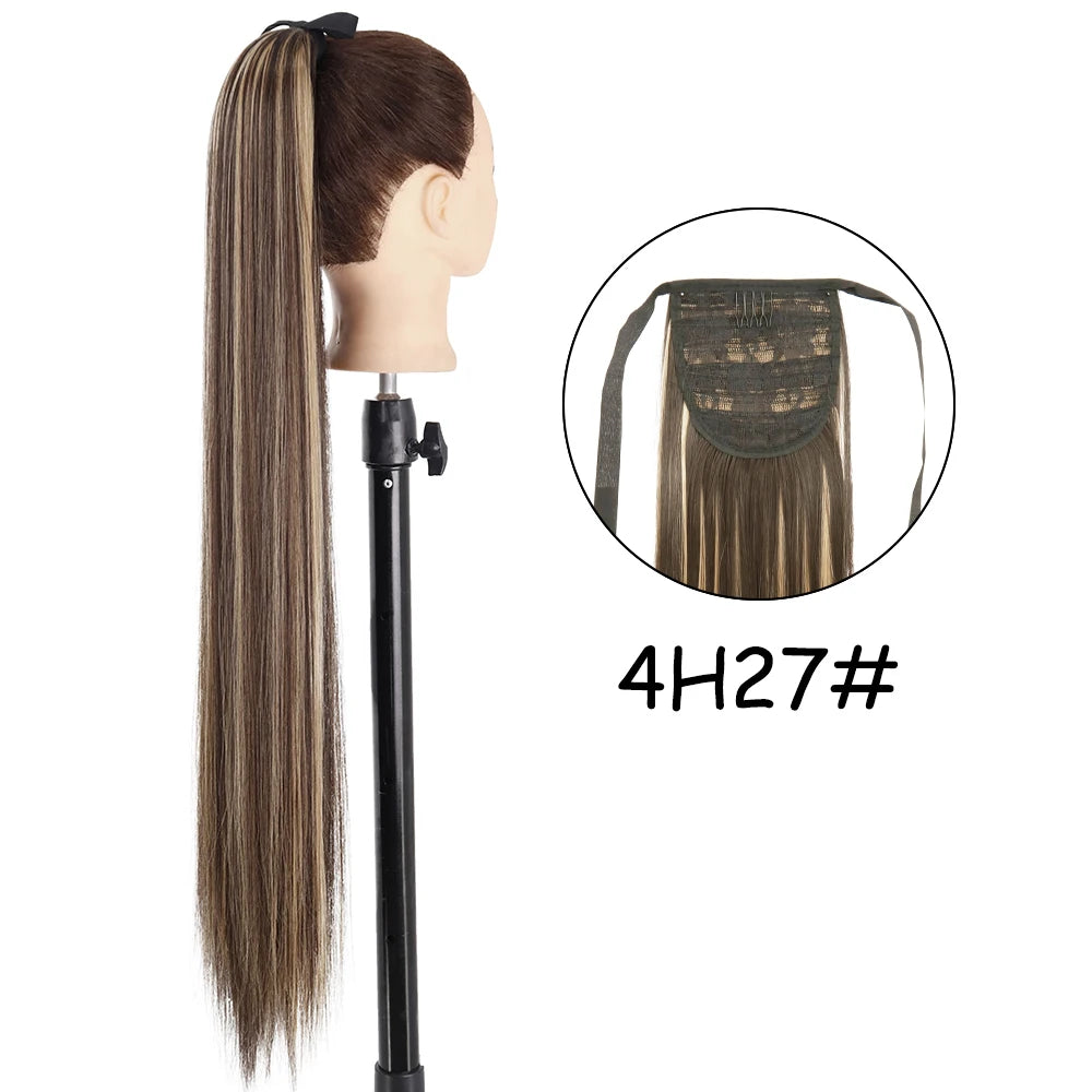 34inches Synthetic Ponytail Hair Extension