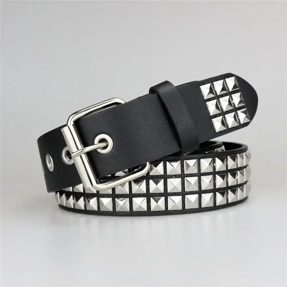 Metal Pyramid Belt
