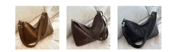 Leather Commuter Fashion Vintage Casual Tote Bag