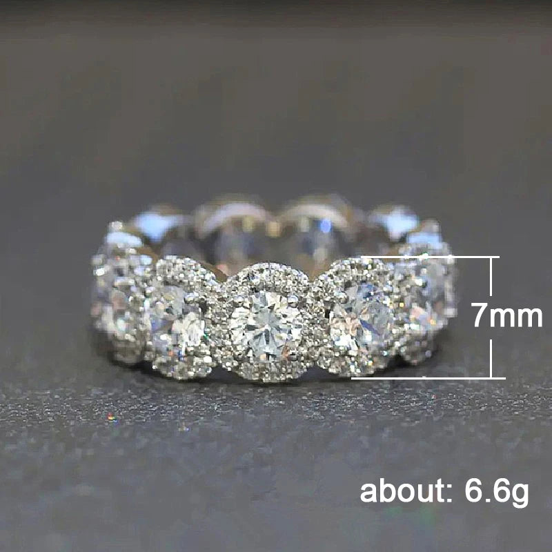Sparkling Cubic Zirconia Ring