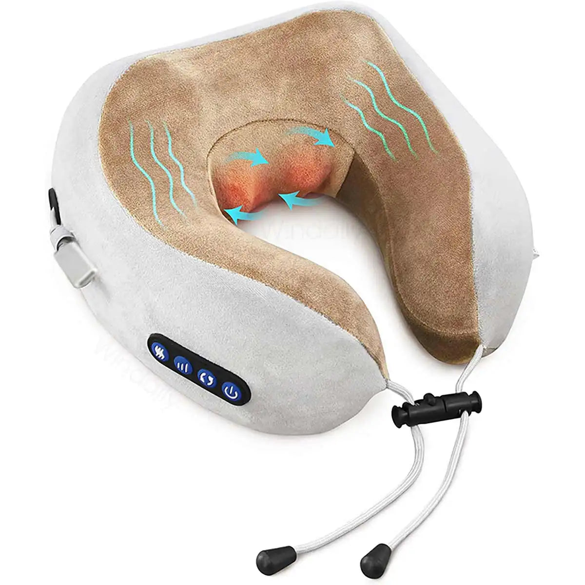 Portable U-Shape Neck Pillow Massage Machine