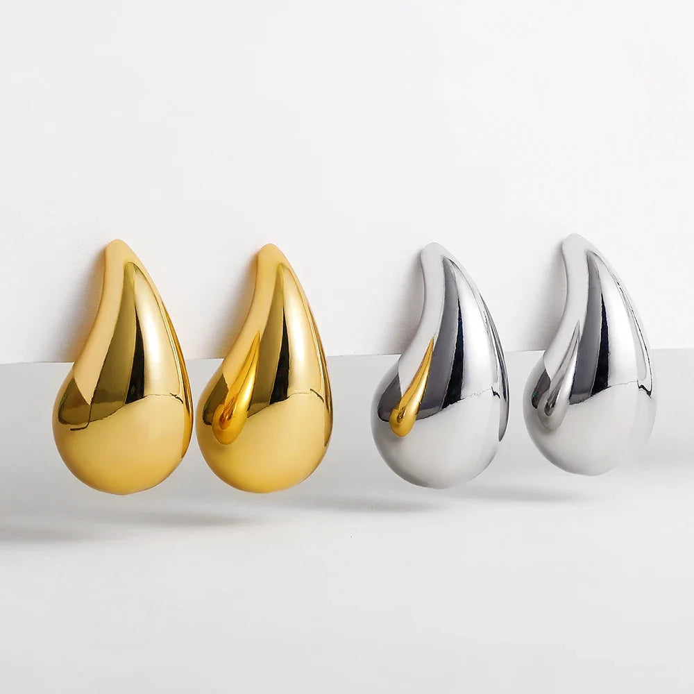 Exaggerate 50mm Big Water Drop Earrings