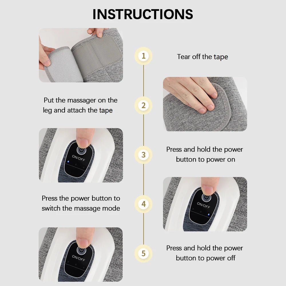 Eletric 360° Air Pressure Calf Massager