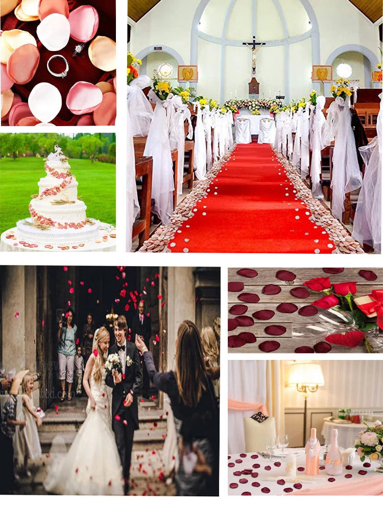 Handmade Silk Flowers Marriage Decoration Valentines Day