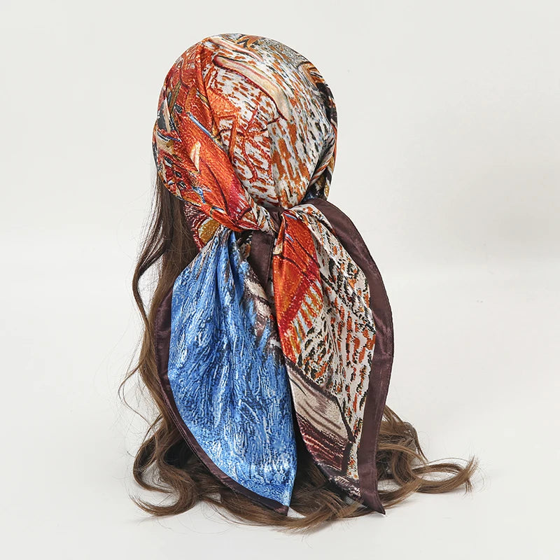 Satin Square Scarf