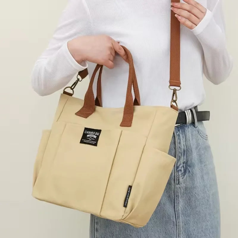 Single Shoulder Diagonal Cross Portable Tote Bag