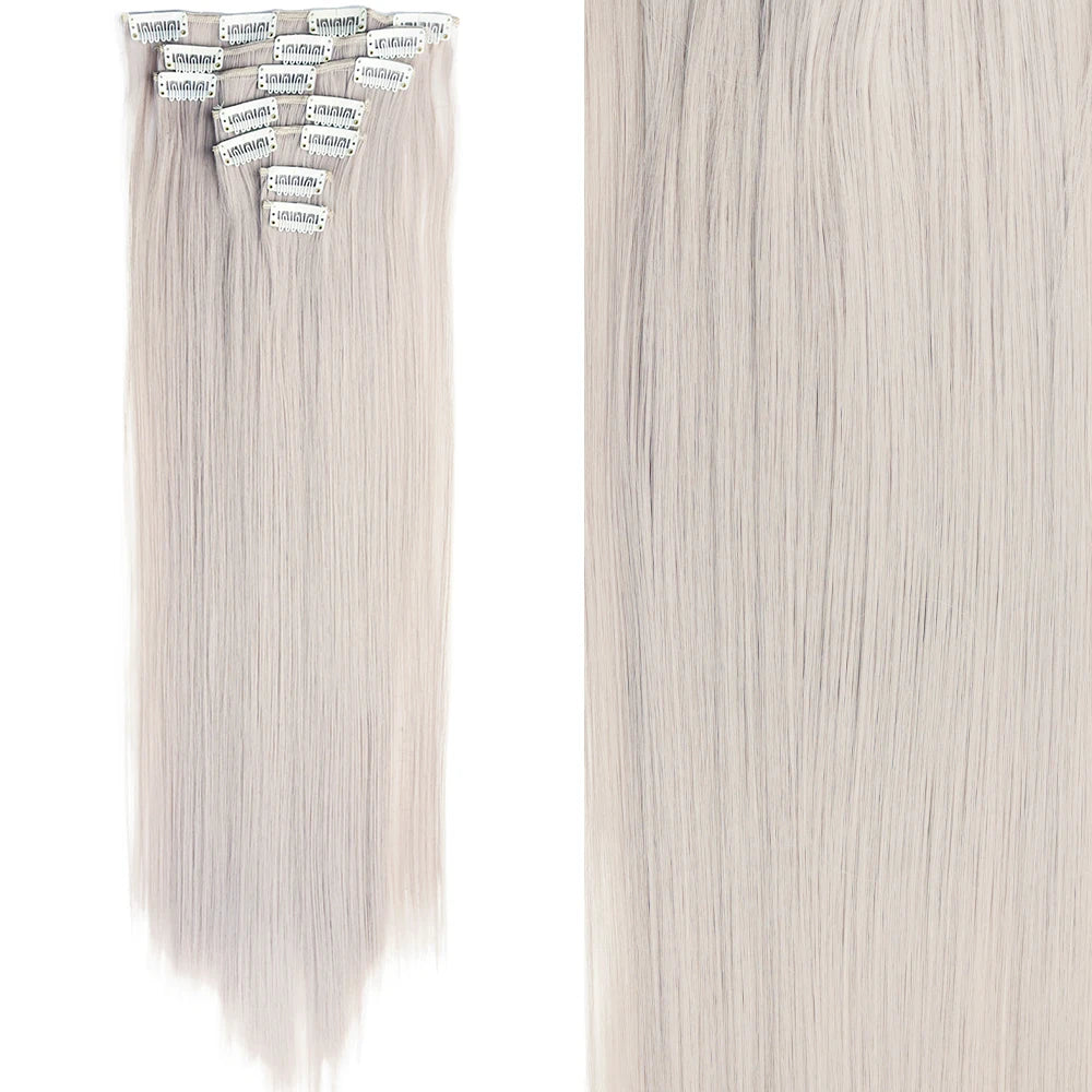 7Pcs/Set 16 Clips Hair Extension