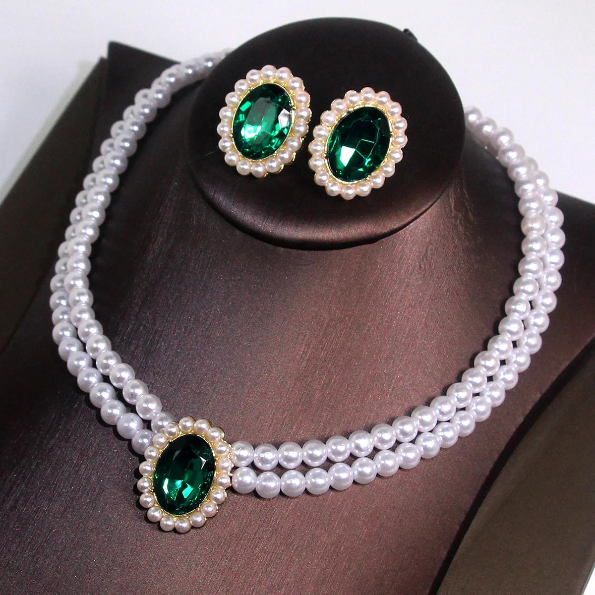 3 pieces of women's trendy jewelry set