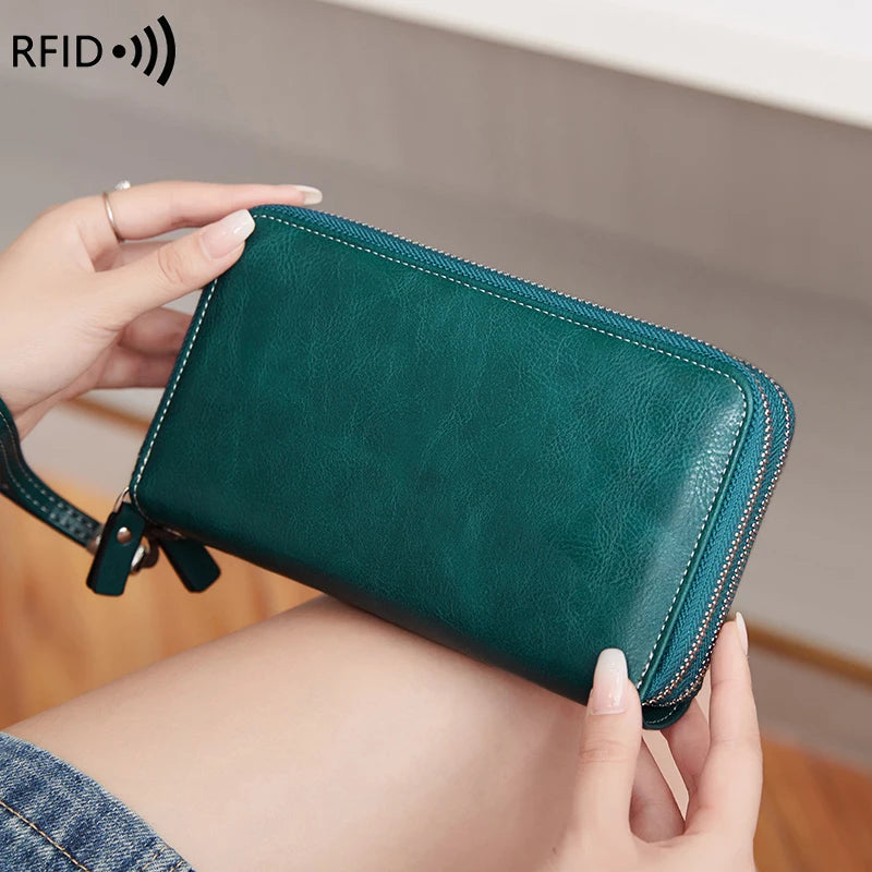 Block Resistant Multifunctional Women's Purse