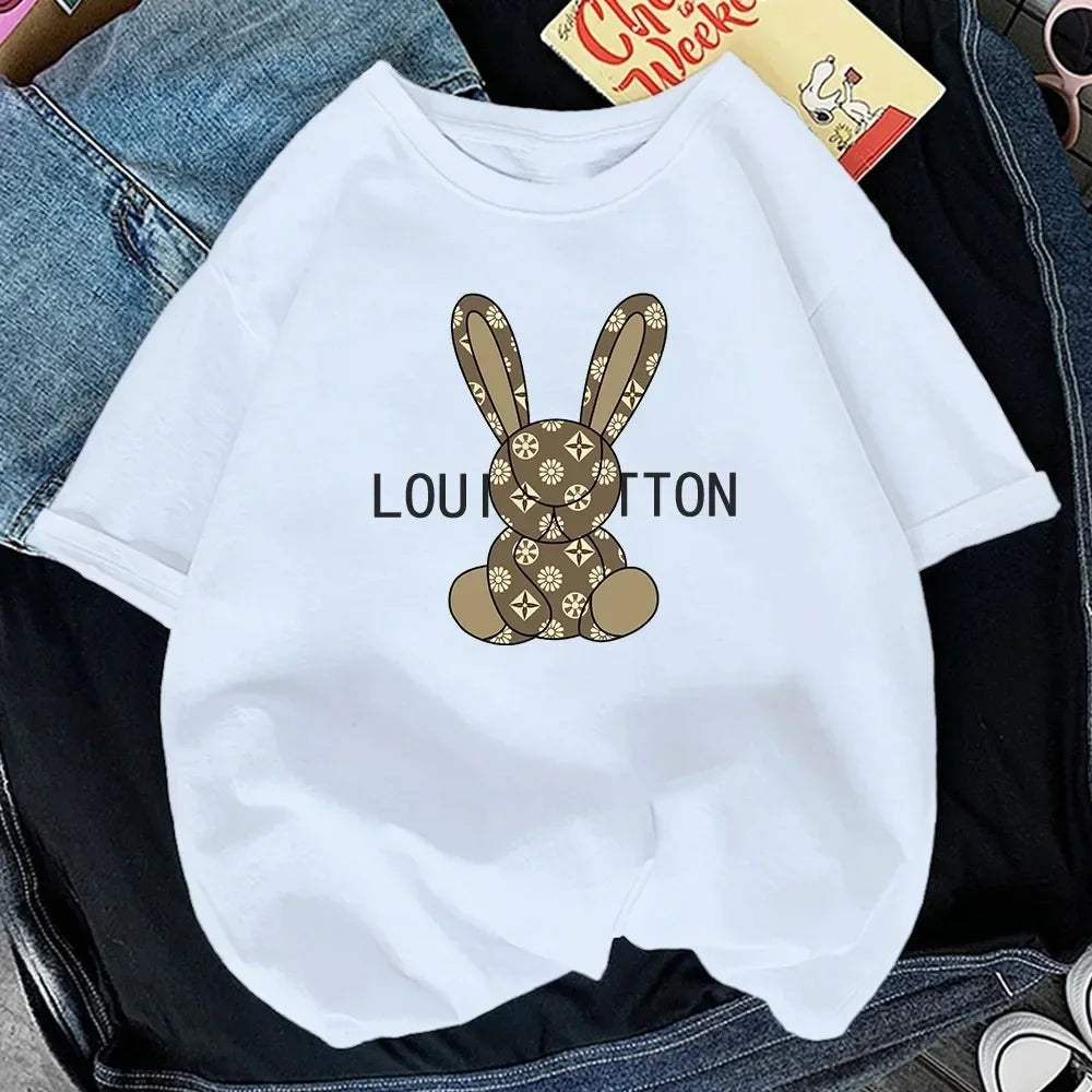 Cartoon Printed T-shirt