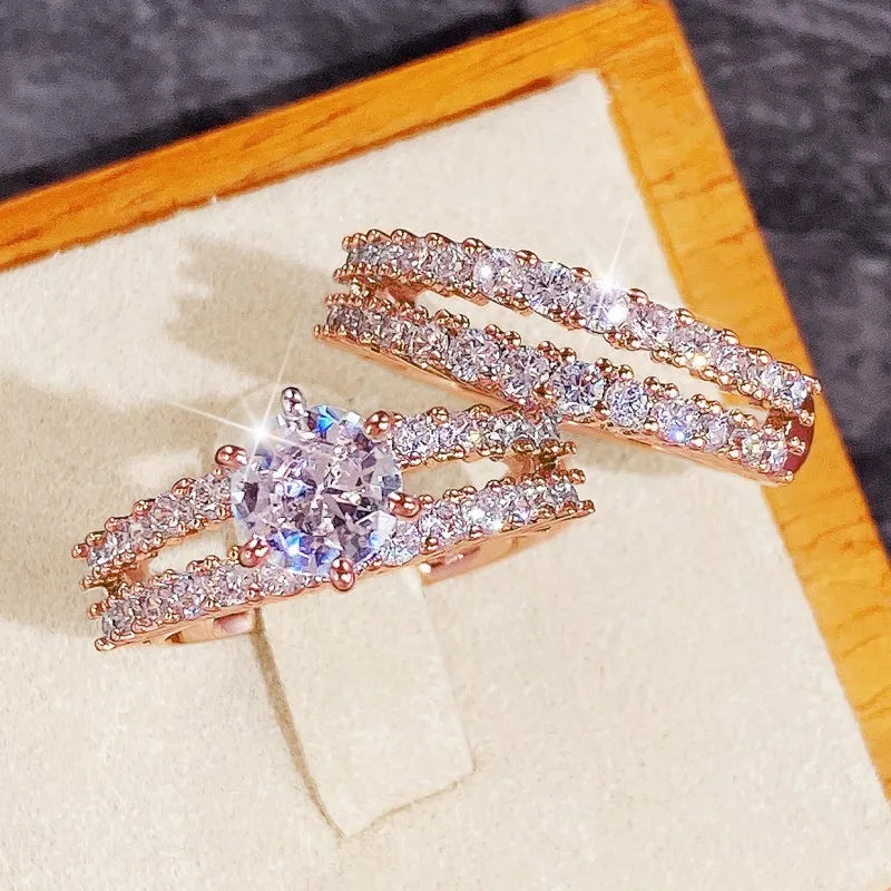 Trendy Hollow Set Ring