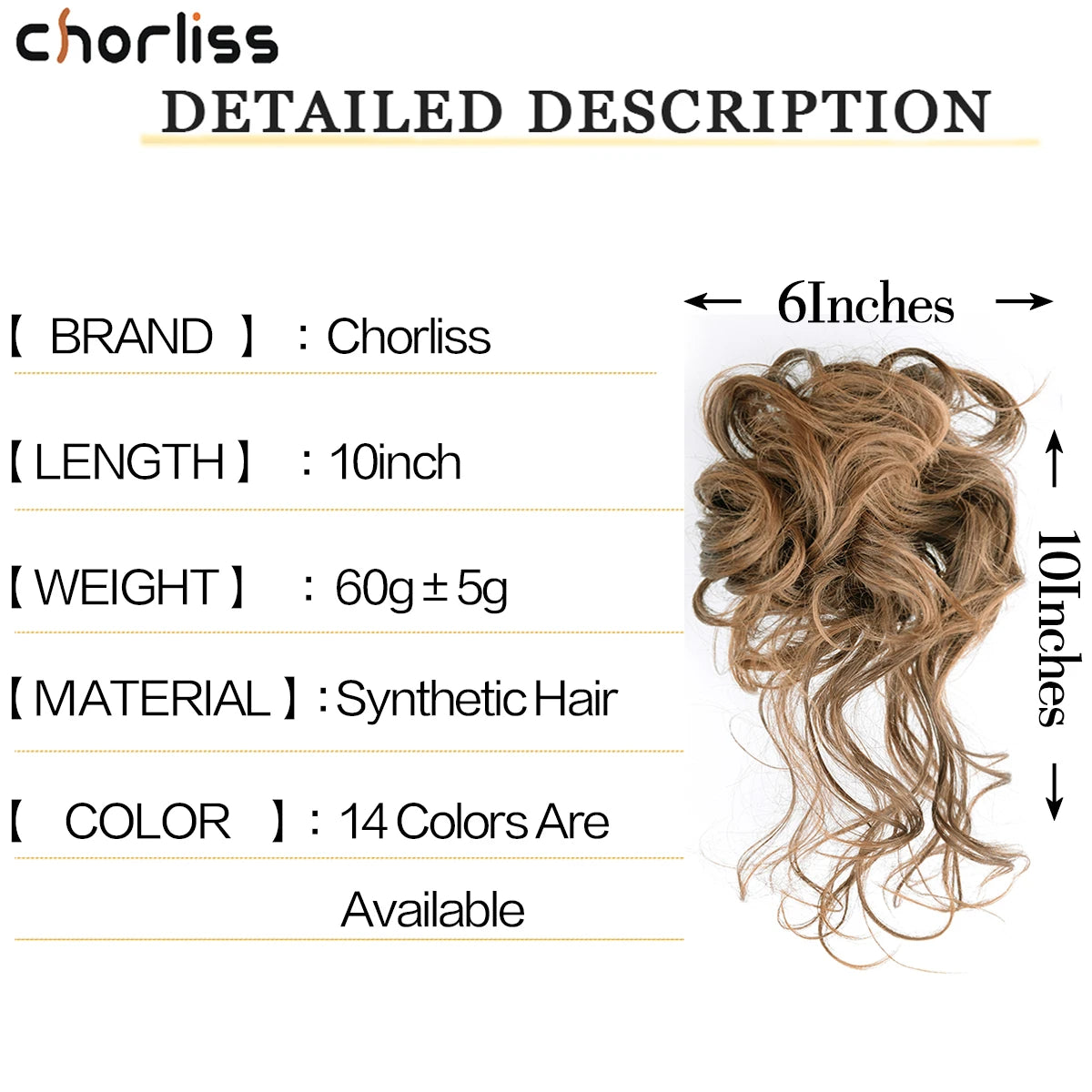Hair Bun Clip In Ponytail Hair Extensions