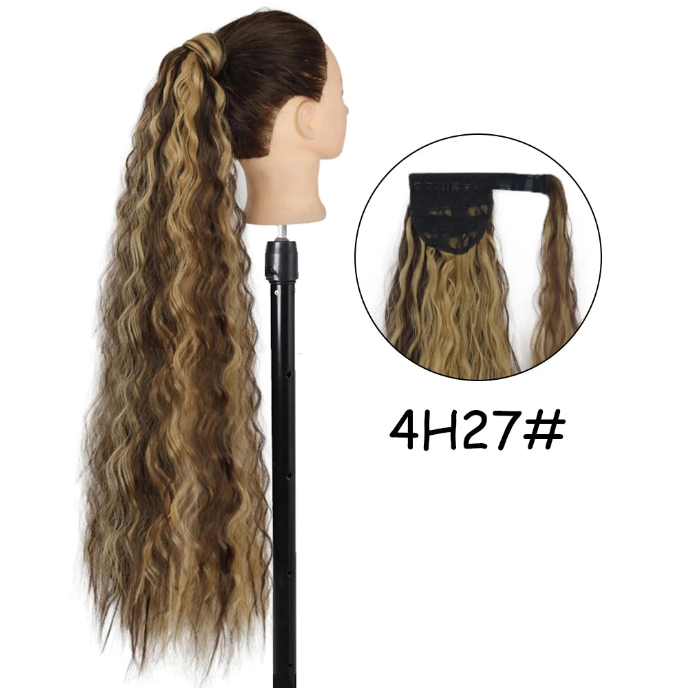 34inches Synthetic Ponytail Hair Extension